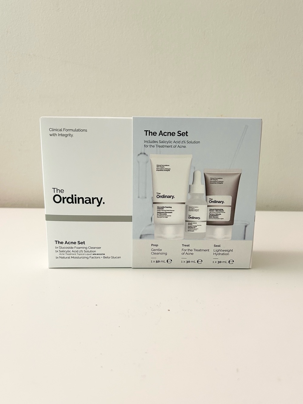 ๐ธTHE ORDINARY Acne Set -Cleanser 50mL, Serum 30mL, Moisturizer 30mL
